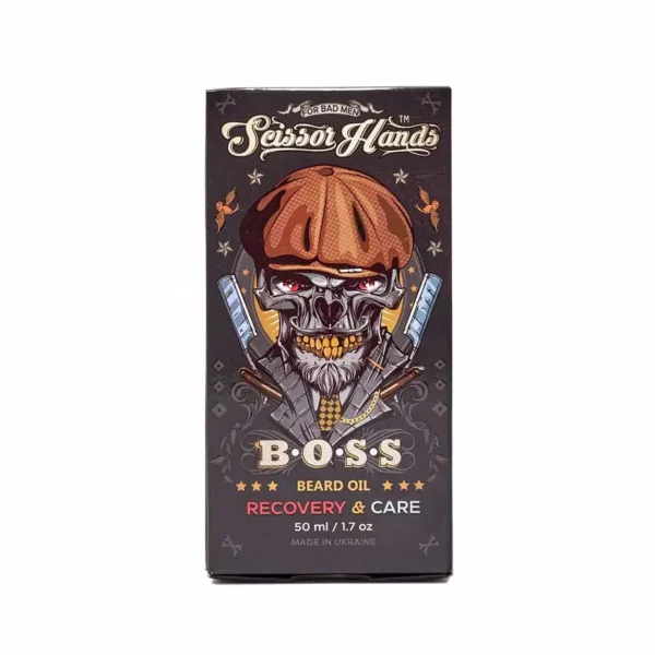 Восстанавливающее масло для бороды Scissor Hands Boss — питание и восстановление