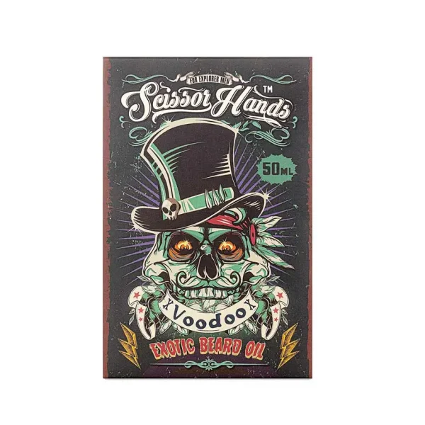 Поживна олія для бороди Scissor Hands Voodoo — живлення, м’якість та догляд за бородою