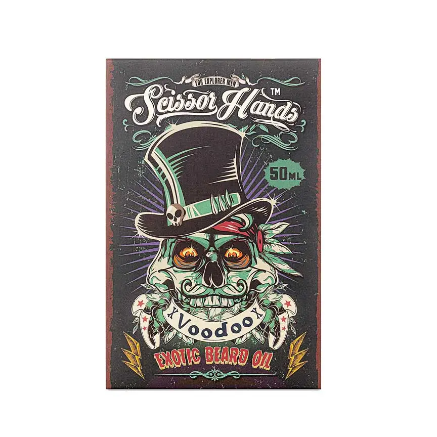 Поживна олія для бороди Scissor Hands Voodoo — живлення, м’якість та догляд за бородою