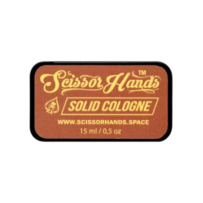 Твердий одеколон Scissor Hands Brown з ароматом кави