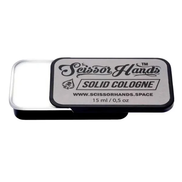 Scissor Hands Grey — компактный твердый одеколон для ежедневного использования