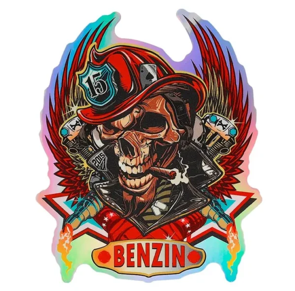 Стікер Benzin від Scissor Hands