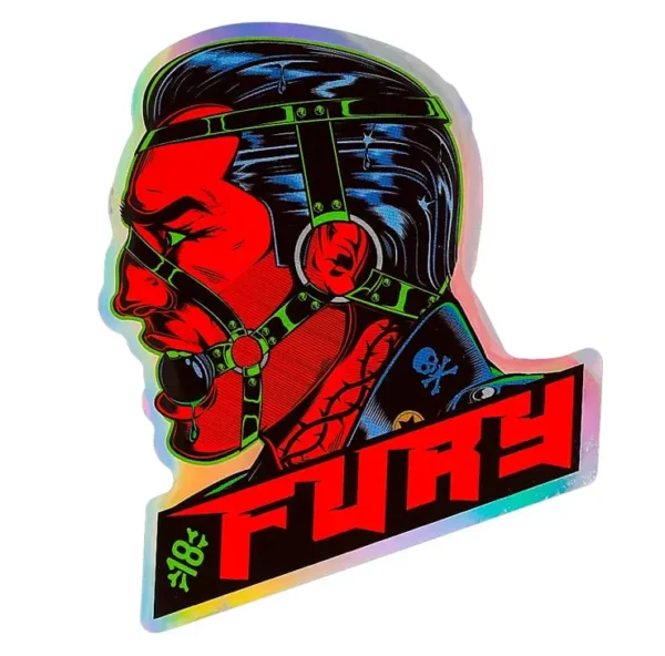 Стікер Fury від Scissor Hands