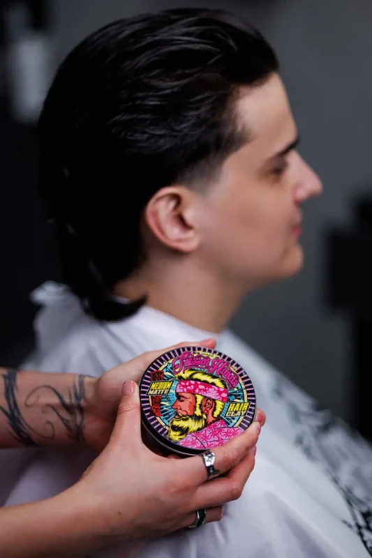 Глина для волосся Anler Scissor Hands — матова укладка та фіксація зачіски mullet